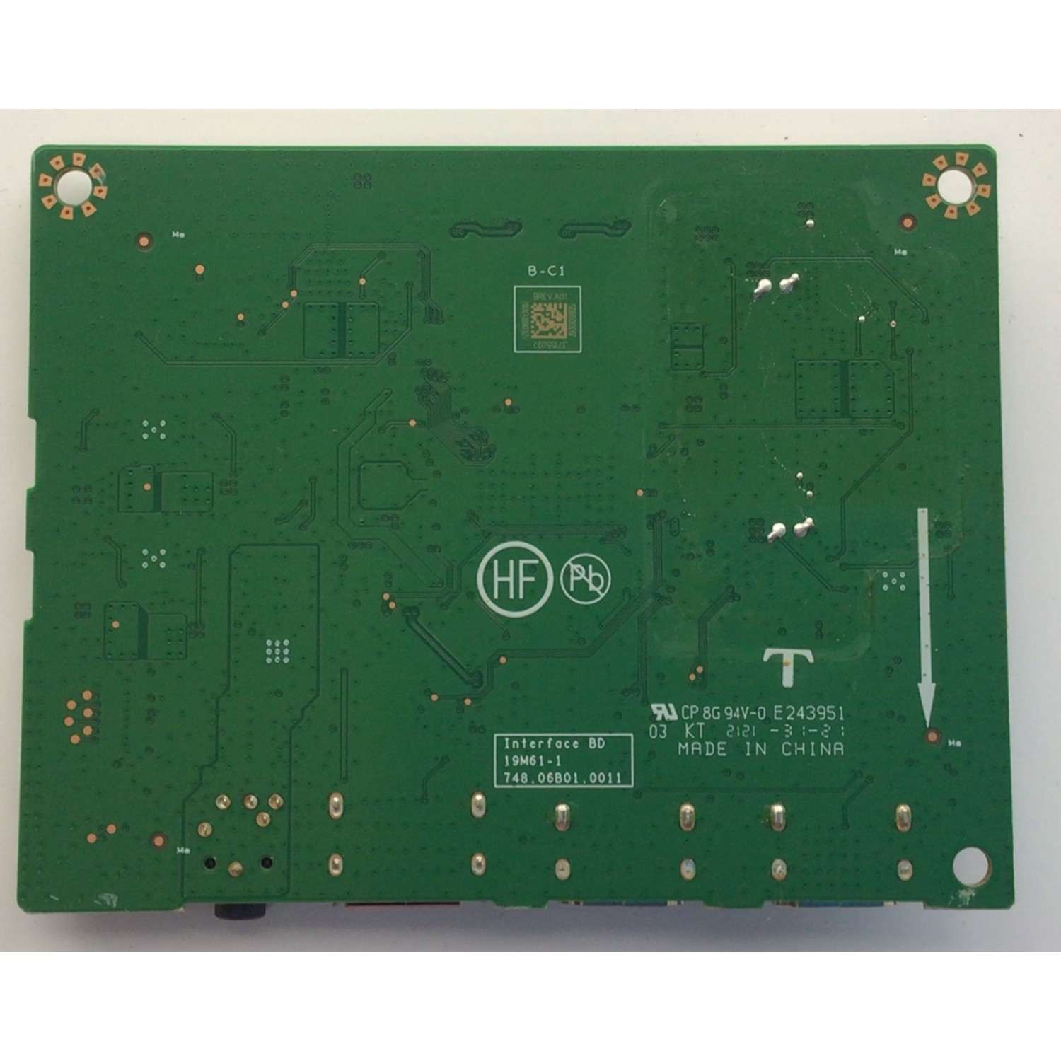 MAIN ´PARA MONITOR DELL / NUMERO DE PARTE 7ZB.0680L0007 / 748.06B01.0011 / 19M61.1 / DISPLAY M270HVR01.3 / MODELO S2721HGF  - Imagen 2